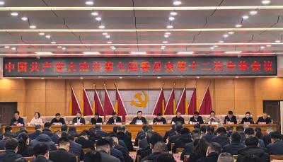 中共大冶市委七届十二次全体会议举行