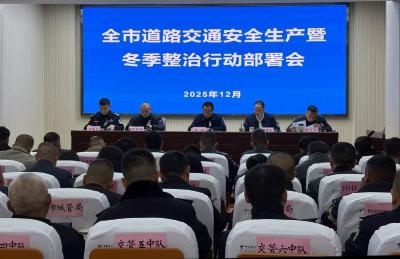 全市道路交通安全生产暨冬季整治行动部署会召开