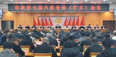 市政府七届六次全体（扩大）会议召开 锚定目标精准施策  奋力开创高质量发展新局面