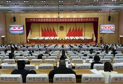 政协大冶市第七届委员会第六次会议预备会议召开