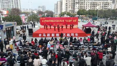 我市举办“艺起同乐”——2026年新春文艺惠民演出暨“艺术集市”活动