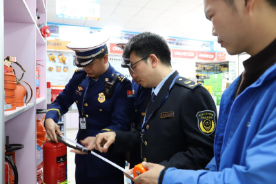 部门联手依法查处一批劣质消防产品