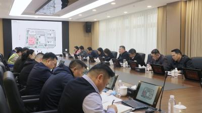 我市召开跨境电商产业园项目建设现场办公会