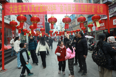 金马闹元宵 乐猜灯谜趣