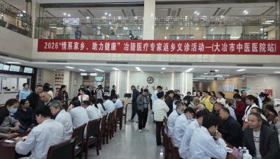 健康大冶城市创建系列活动正式启幕 50名冶籍医疗专家返乡义诊惠民生