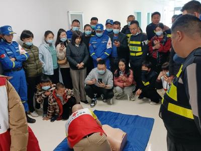 为生命护航——钟祥市2022年第一期红十字救护员培训班完美收官