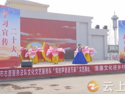 钟祥：文化惠民促团结 送戏下乡暖人心