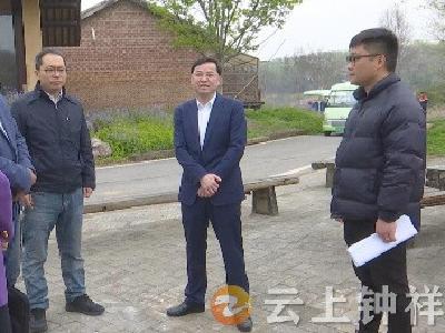 杨孟富开展巡湖巡林工作  调研文旅项目