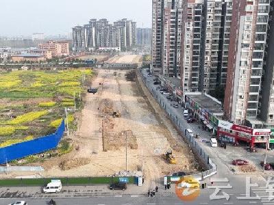 钟祥市积极推进经四路截污纳管工程（二期）建设