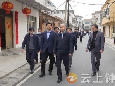 宜昌市政协主席王均成一行到钟祥市考察学习