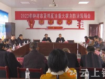 钟祥：“虫口夺粮”稳粮增油保丰收