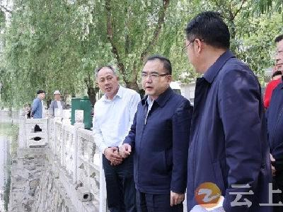 周军调研重点项目建设情况