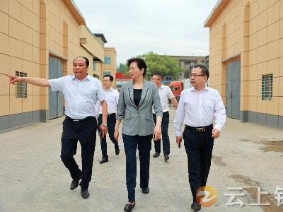 王艳玲在钟祥调研“强县工程”和人大工作