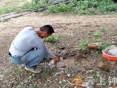 胡集镇虎山社区：居民家中水管破裂 “格格”紧急出手堵漏
