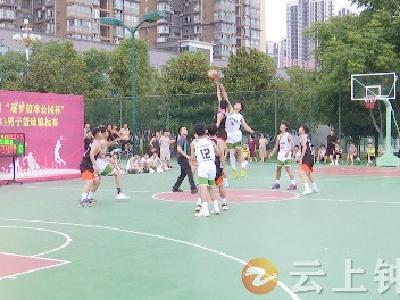 2023年钟祥第一届“筑梦篮球公园杯”青少年(U16-U23)男子篮球竞标赛开幕