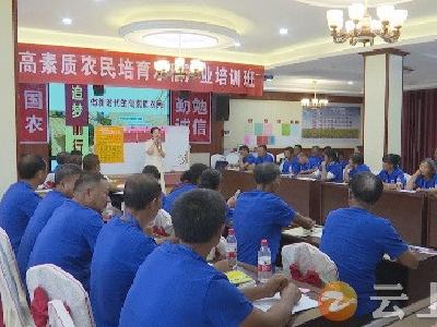 钟祥市举办高素质农民培育水稻产业培训班