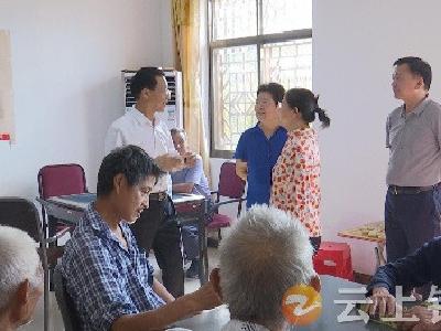 钟祥市迎接2023年全国示范性老年友好型社区现场抽查复核工作