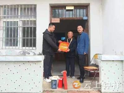 九里回族乡走访慰问抗美援朝老兵
