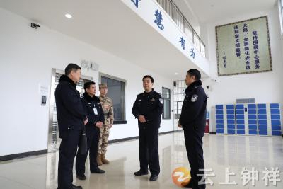 宋学军检查钟祥看守所安全管理工作