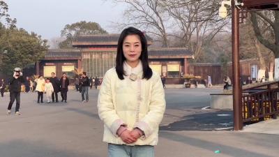 大年初一明显陵人潮涌动，春节氛围拉满！