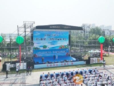 官庄西瓜 名扬天“夏” 第八届钟祥•官庄湖西瓜品鉴订货会热烈开幕
