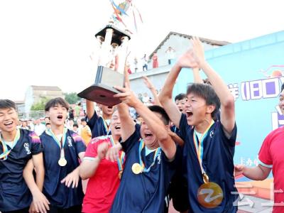 冠军奖头水牛 亚军奖头黄牛 钟祥（旧口）首届村级足球联赛圆满落幕