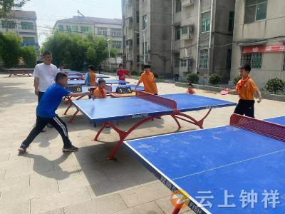 尽情“乒”搏 挑战自我——石牌镇荆台小学举行首届乒乓球比赛