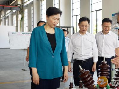 王艳玲调研钟祥强县工程和经济社会发展情况