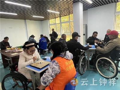 钟祥市允能社工服务中心打造残疾人日间照料温馨家园