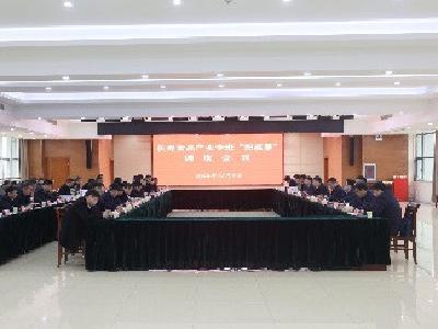 钟祥市召开长寿食品产业专班“招落服”调度会