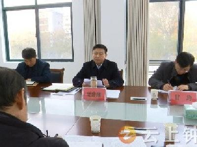 粟建湘到市委社会工作部调研
