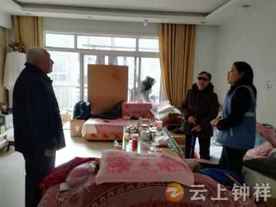 郢中街道文峰社区：关心关爱残疾人 入户走访暖人心