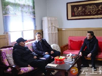 张勇节前走访慰问老干部 部队官兵 专家人才 检查节日保供和安全生产工作