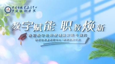 数字赋能 职教焕新 教育数字化转型创新实践专题片