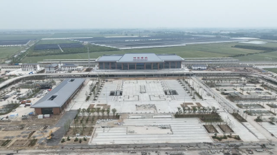 五一"不打烊"   高铁钟祥南站安装调试按下"加速键"