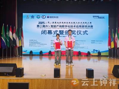 【聚焦“干部素质提升年”】钟祥市职教中心在金砖国家技能发展与技术创新大赛中荣获佳绩