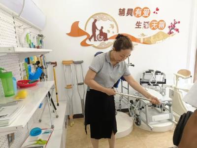 “小驿站”承载“大温情”——荆门市残联“1+N”爱心辅具服务体系暖民心