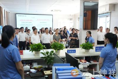 荆门市“文明单位开放日”交流活动首站走进钟祥市人民检察院 