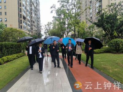 钟祥市人大代表视察重点议案办理情况，推动小区物业管理提质增效