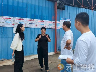 安全督导进企业——丰乐镇织密安全生产“防护网”