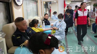 钟祥：开展无偿献血 用爱传递生命新希望