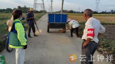 石牌镇桂竹村：狠抓秸秆禁烧 筑牢大气污染防治屏障