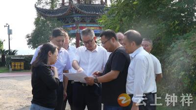 荆门市人大调研钟祥水系连通工程建设管理情况