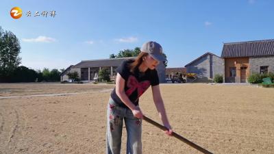 湖北钟祥：10月18日，看他们怎么在田间地头“卷”起来！