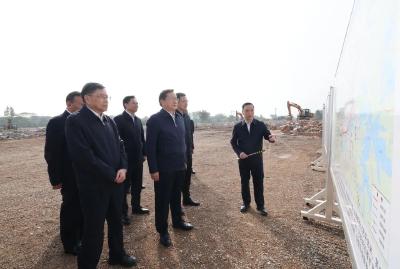 王忠林在汉调研重大项目建设情况 深入学习贯彻党的二十届四中全会精神 以重大项目建设助推经济高质量发展