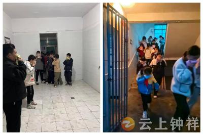 筑牢防火墙 防患于未“燃”——洋梓镇中山中学开展消防应急疏散演练