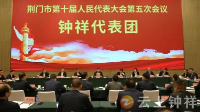 胡亚波在参加钟祥代表团审议时提出 继续打头阵当先锋 全力冲刺“百强千亿” 在建设重要节点和重要增长极中作出钟祥贡献