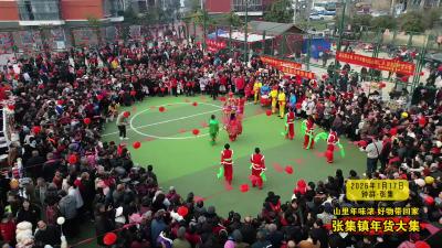 “山里年味浓·好物带回家”1月17日张集镇年货大集隆重开幕
