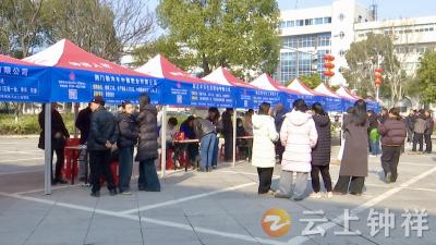 【接您回家·返乡季】钟祥市2026年“春风行动”举办胡集化工产业园专场招聘会