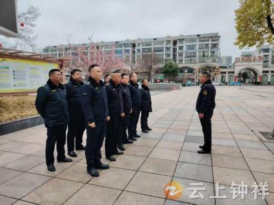新春我在岗 钟祥城管：坚守岗位护新春 洁净有序年味浓
